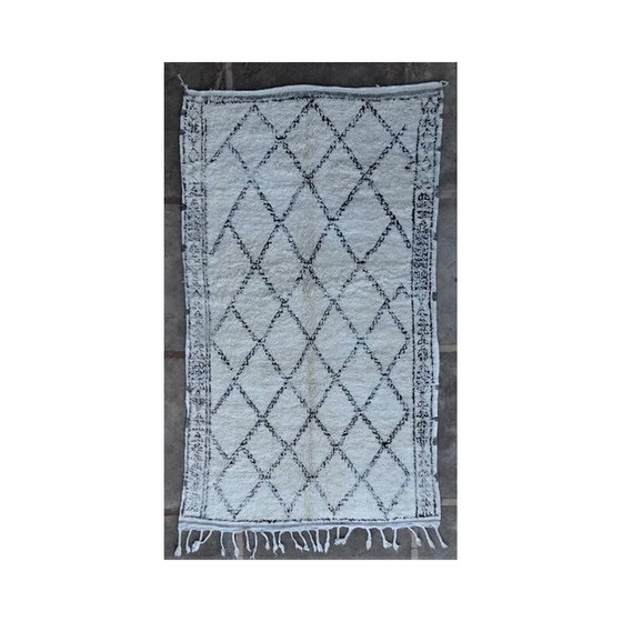 Image 1 of Vintage Berber vloerkleed Beni ouarain