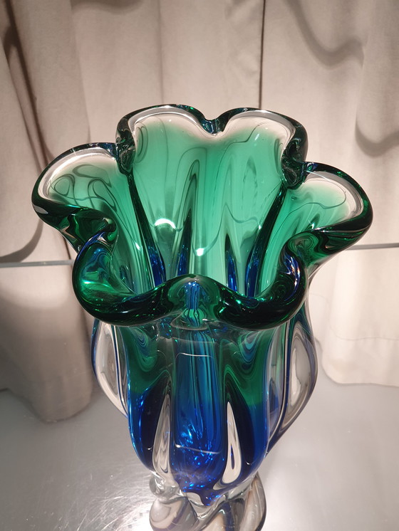 Image 1 of Mid Century vaas glas