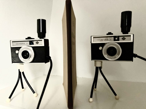 Redesigned Retro Pocketcamera Lampen