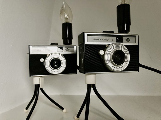 Redesigned Retro Pocketcamera Lampen