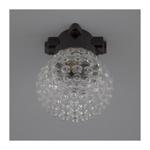 Vintage plafondlamp Tsjecho-Slowakije 1960