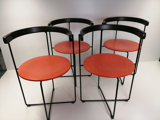 Image 1 of 4x Kusch & Co Soley stoelen