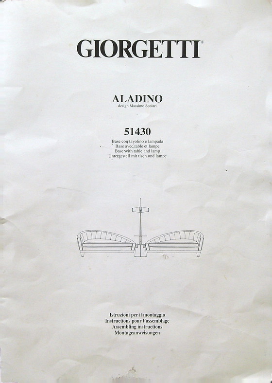 Image 1 of Giorgetti Aladino zithoek