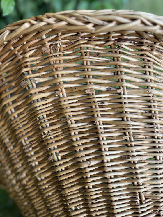 Image 1 of 2x rotan fauteuil / rieten fauteuil