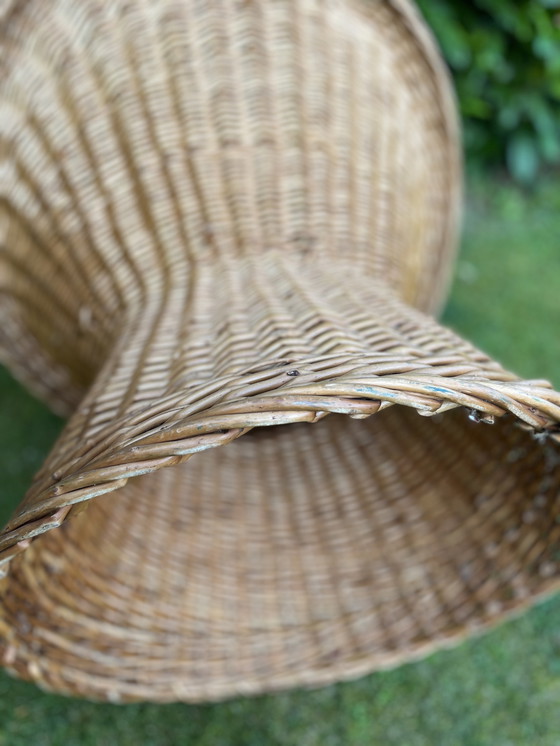 Image 1 of 2x rotan fauteuil / rieten fauteuil