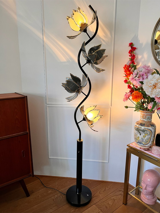 Image 1 of Vintage Lotus vloerlamp