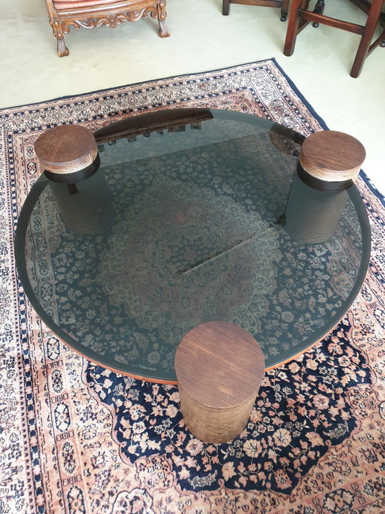 Image 1 of Vintage Salontafel Rond