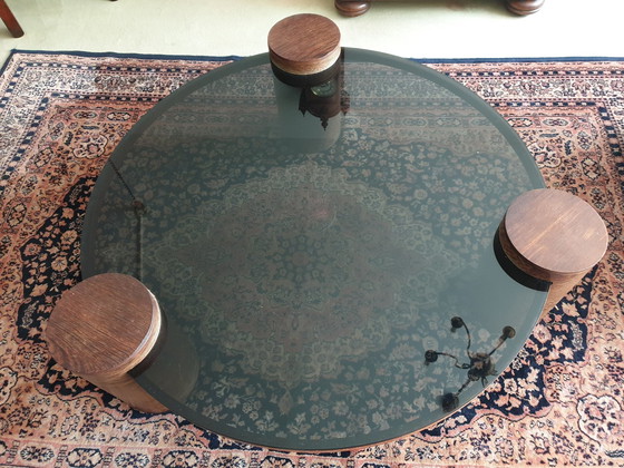 Image 1 of Vintage Salontafel Rond