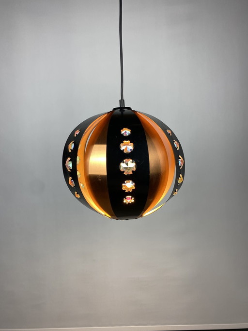 Hanglamp van Werner Schou voor Coronell Electrical Denemarken 1960