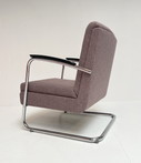 Lavendelkleurige Eminent Fauteuil Van Ahrend De Cirkel, 1950'S