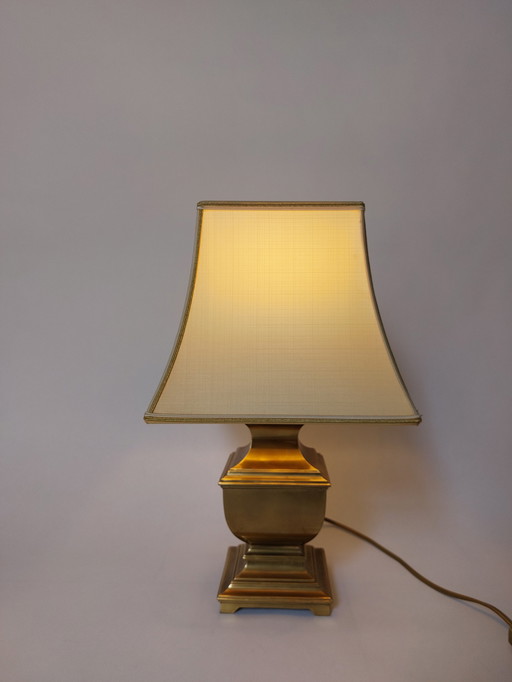 Hollywood regency messing table lamp 