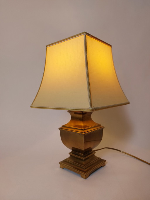 Hollywood regency messing table lamp 