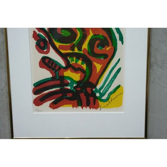 Image 1 of Vintage abstracte litho van Bengt Lindström, Zweden 1970