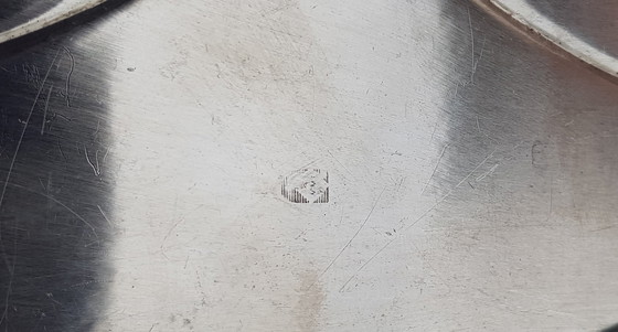 Image 1 of Art Deco zilveren schaal van Wmf, 1920S