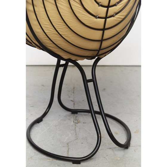 Image 1 of Vintage "Pan Am" stoelen van stalen buizen en leer door Gastone Rinaldi voor Rima, Italië