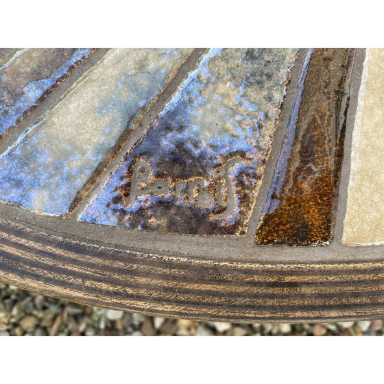 Image 1 of Vintage keramische salontafel van Barrois Vallauris, 1970