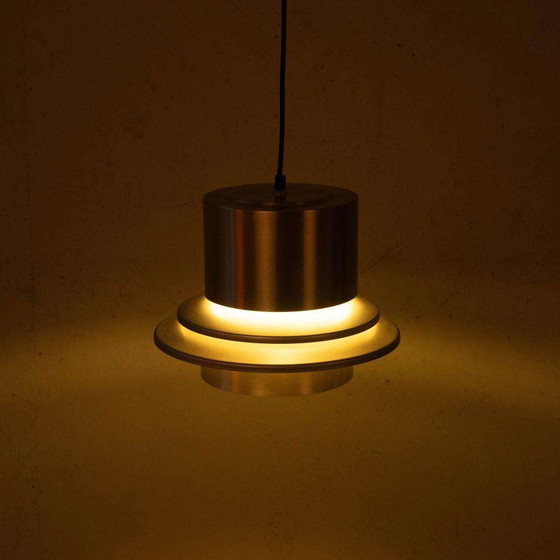 Image 1 of Scandinavische vintage hanglamp schalen, space age pendant