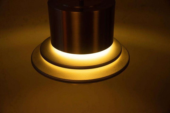 Image 1 of Scandinavische vintage hanglamp schalen, space age pendant