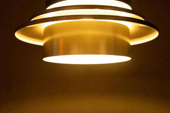 Image 1 of Scandinavische vintage hanglamp schalen, space age pendant