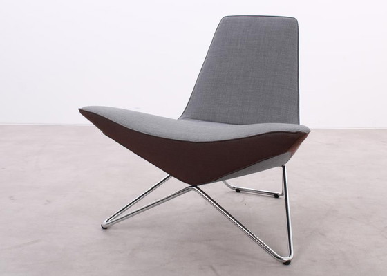 Image 1 of Walter Knoll MYchair fauteuil bruin grijs