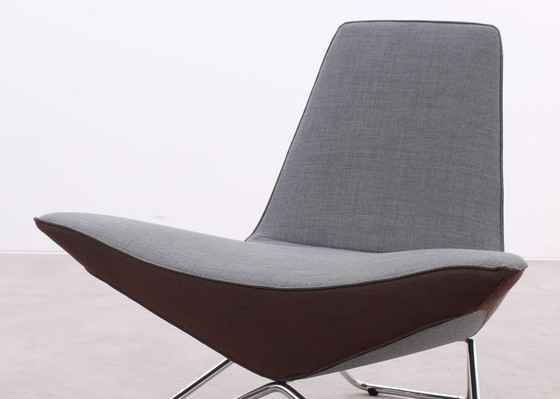 Image 1 of Walter Knoll MYchair fauteuil bruin grijs