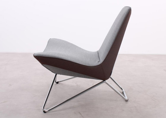 Image 1 of Walter Knoll MYchair fauteuil bruin grijs