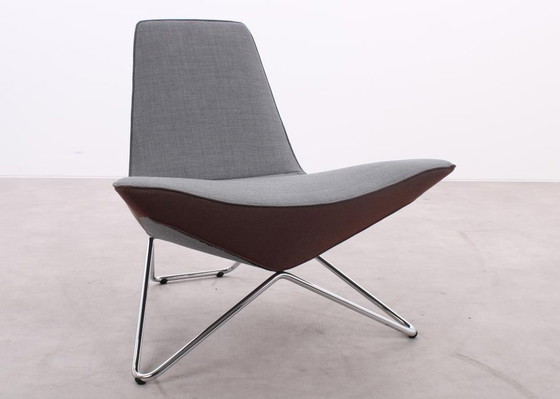 Image 1 of Walter Knoll MYchair fauteuil bruin grijs