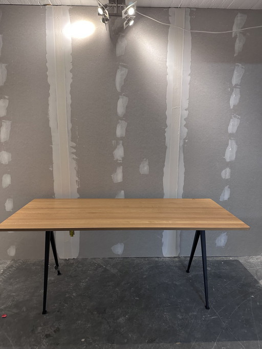 Hay Pyramid 190Cm Table Nieuw Eiken / Zwart 