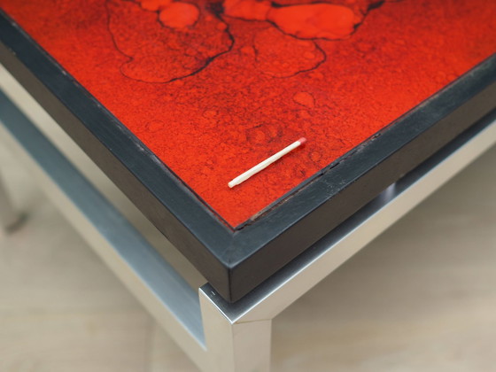 Image 1 of Glazen salontafel, Deens ontwerp, 1970S, Ontwerper: Jean René