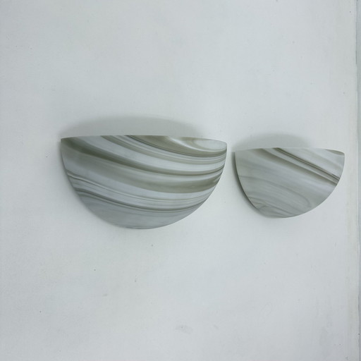 Set van 2 grote Peil & Puzzler Carrara wandlampen Sconce , 1970S