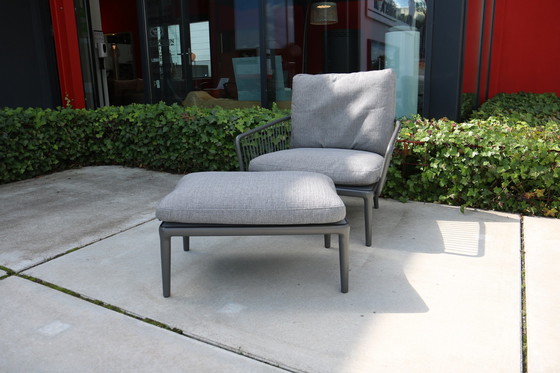 Image 1 of Rolf Benz - Yoko Outdoor - Fauteuil + Pouf