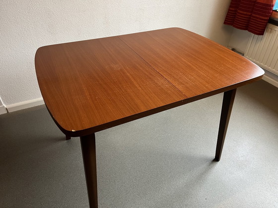 Image 1 of Vintage Uitschuifbare Eettafel