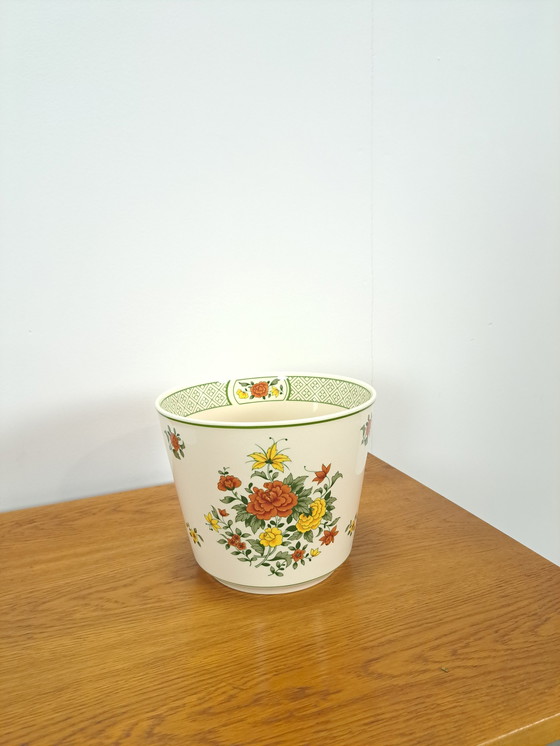 Image 1 of Porseleinen bloempot Villeroy en Boch Summerday