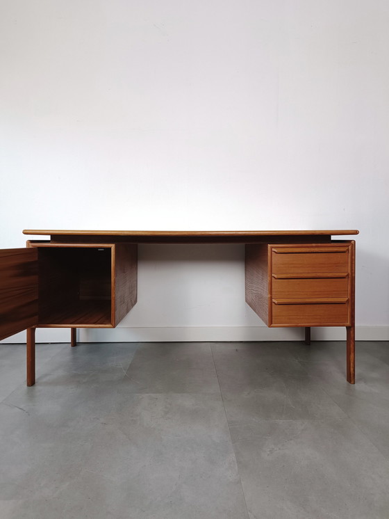 Image 1 of Vintage Deens Bureau Door Gunnar Gasvig, Gasvig Møbler