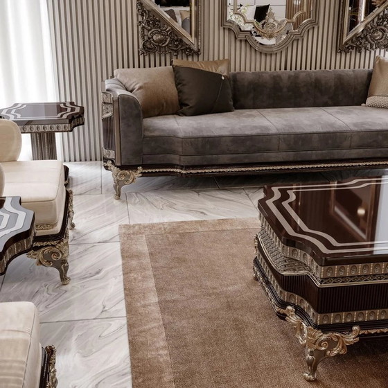 Image 1 of Deze barokke sofa van Casa Padrino geeft elke woonkamer een prachtige sfeer! Prachtige luxe barok bank van Casa Padrino