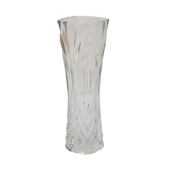Image 1 of Vintage glas in lood vaas voor Cristal d'Arques, Frankrijk 1970