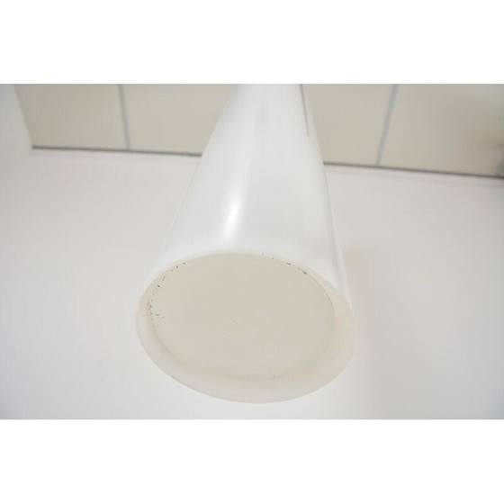 Image 1 of Paar vintage plafondlampen in wit, 1960