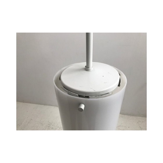 Image 1 of Paar vintage plafondlampen in wit, 1960