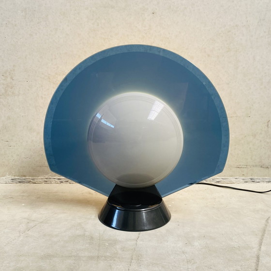 Image 1 of Arteluce model Tikal Italiaans design tafel lamp 1980 P. G. Ramella 