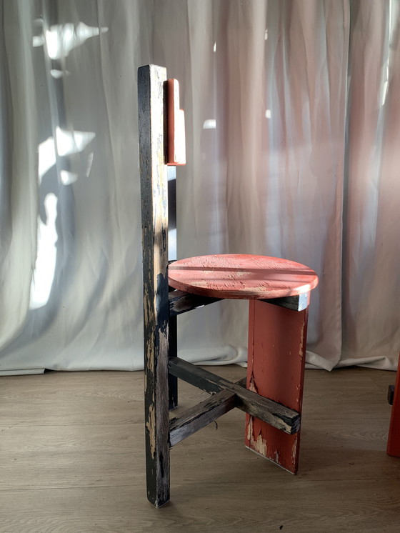 Image 1 of 2x Piet Blom Bastille Stoelen