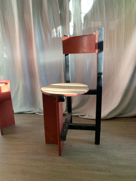 Image 1 of 2x Piet Blom Bastille Stoelen