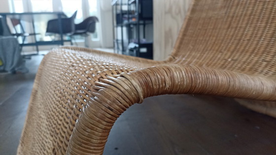 Image 1 of Vintage stoel rattan