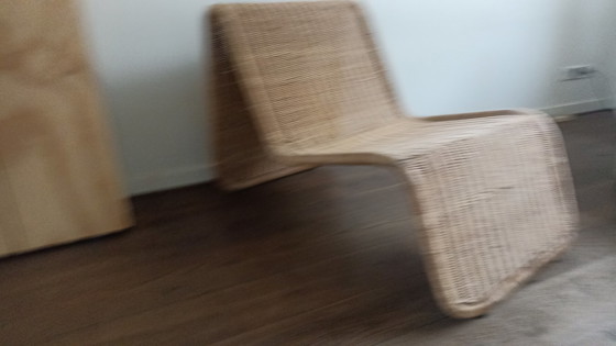 Image 1 of Vintage stoel rattan