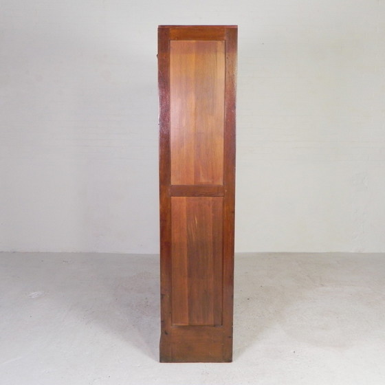 Image 1 of Eiken Rolluikkast Met 3 Luiken, 180 Cm Hoog