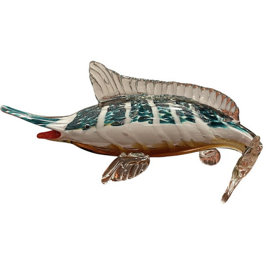 Image 1 of Vintage zwaardvis in Murano glas