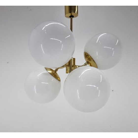 Image 1 of Mid-eeuwse kroonluchter Sputnik Atomic, Italië 1970