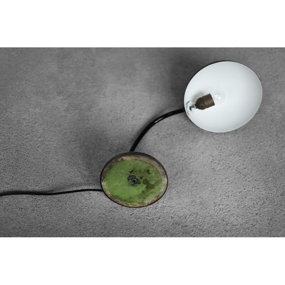 Image 1 of Vintage Bauhaus bureaulamp in zwart metaal voor Gebrüder Cosack, Duitsland 1940