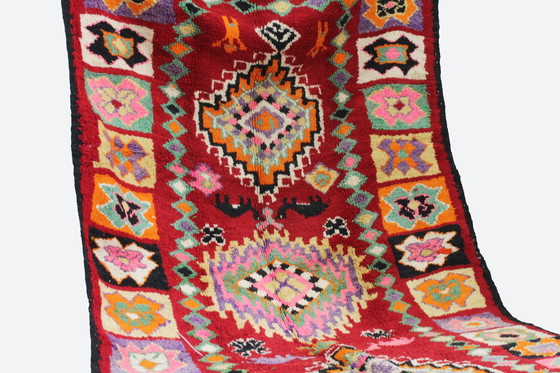 Image 1 of vintage Berber Boujaad wollen vloerkleed 