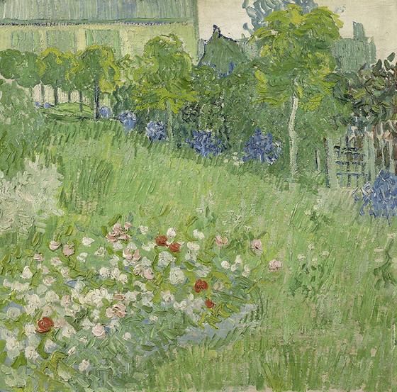 Image 1 of Vincent van Gogh - De tuin van Daubigny