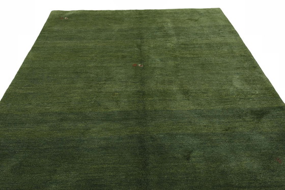 Image 1 of Gabbeh Loribaft Vloerkleed - 250 X 212 Cm - Groen - Nieuw